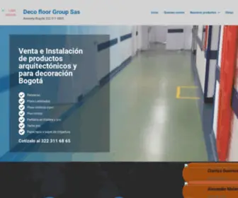 Decofloorgroup.com(Deco floor group sas) Screenshot