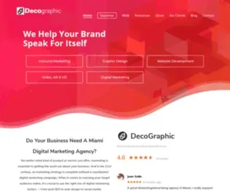 Decographic.net(Web design doral) Screenshot