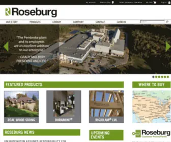 Decolaminc.com(A Forest Products Company) Screenshot
