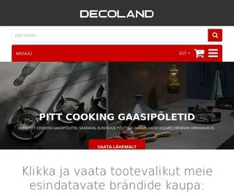 Decoland.ee(Avaleht) Screenshot