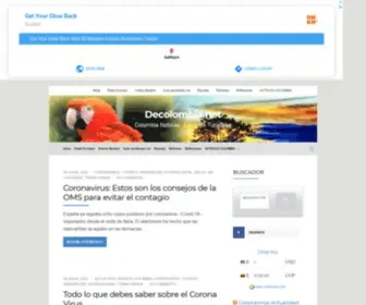 Decolombia.net(Colombia Noticias) Screenshot