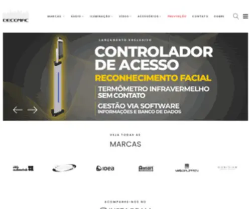 Decomac.com.br(Decomac Brasil) Screenshot