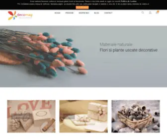 Decomag.ro(Produse pentru floristi) Screenshot