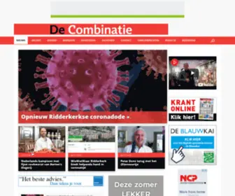 Decombinatieridderkerk.nl(De Combinatie Ridderkerk) Screenshot