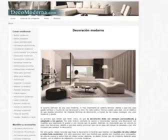 Decomoderna.com(Decoración) Screenshot