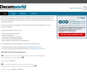 Decomworld.com(Decom World) Screenshot
