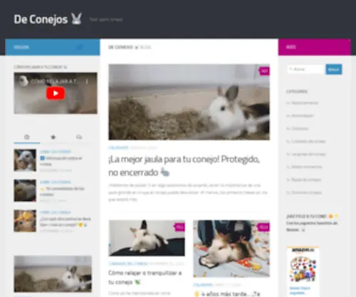 Deconejos.com(De Conejos) Screenshot