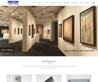 Deconlighting.com(Decon Lighting Pvt Ltd) Screenshot