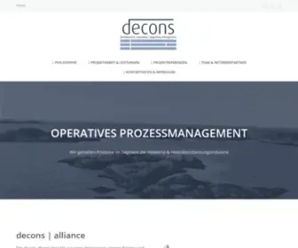 Decons-Service.com(Decons) Screenshot