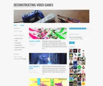 DeconstructingVideogames.com(Deconstructing Video Games) Screenshot