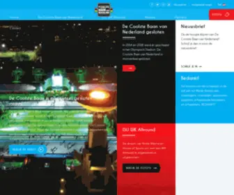 Decoolstebaanvannederland.nl(In 2014 en 2018 werd er geschaatst in het Olympisch Stadion. Momenteel) Screenshot