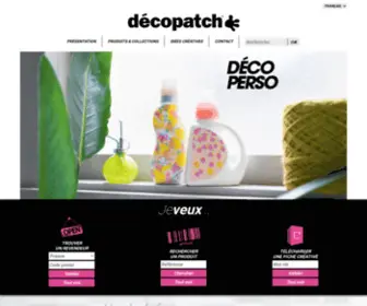 Decopatch.com(Décopatch) Screenshot