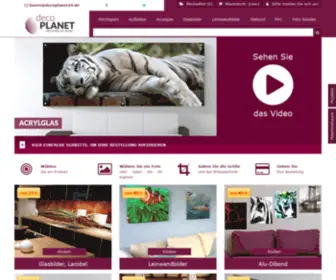 Decoplanet24.de(Sklep na oprogramowaniu PrestaShop) Screenshot