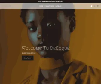 Decoque.com(DECOQUE) Screenshot