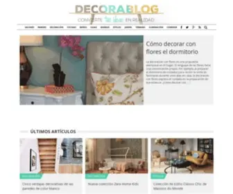 Decorablog.com(Revista de decoración Decorablog) Screenshot