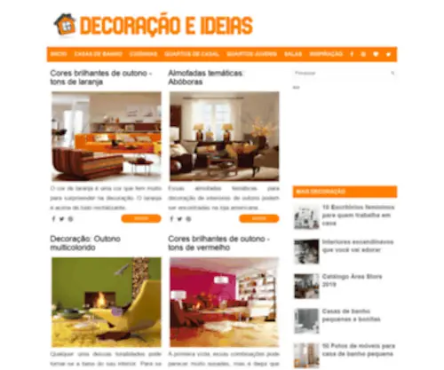 Decoracaoeideias.com(Decoracaoeideias) Screenshot