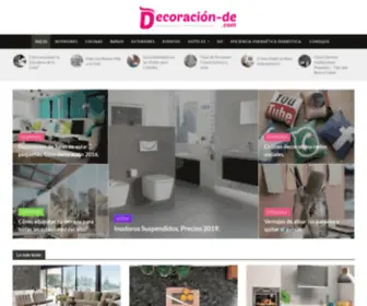 Decoracion-DE.com(Blog de Decoración de Interiores) Screenshot