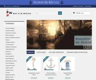 Decoracion-Nautica.com(Decoración náutica y marinera) Screenshot