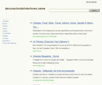 Decoraciondeinteriores.name(Decoracion de Interiores) Screenshot