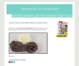 Decoraciondetortasweb.com(Aprende) Screenshot