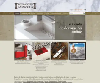 Decoracioneslamancha.com(Platos) Screenshot