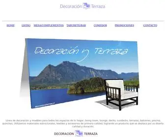 Decoracionyterraza.cl(Index) Screenshot