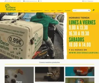 Decoracuarium.com(Tu tienda de mascotas en Canarias Online) Screenshot