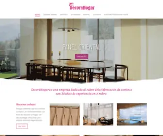 Decorahogar.cl(Fabricación de Cortinas Calama) Screenshot