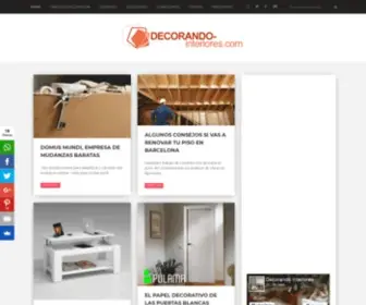 Decorando-Interiores.com(Revista) Screenshot