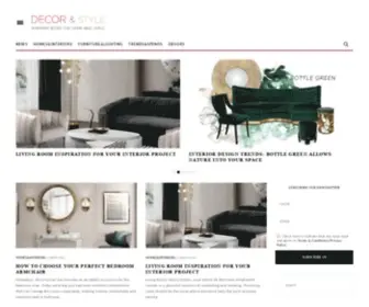 Decorandstyle.co.uk(Decor and Style United Kingdom Inspiring Ideas for Home and Living) Screenshot