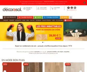Decorasol.fr(Expert en revêtement de sols) Screenshot