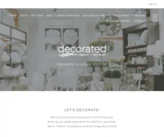 Decoratedonmain.ca(Decorated on Main) Screenshot