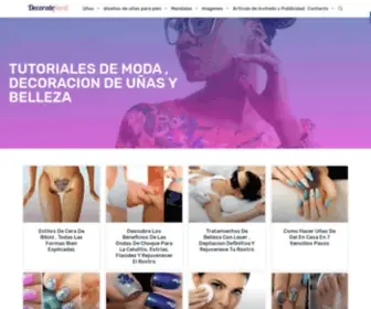 Decoratefacil.com(Tutoriales de Moda) Screenshot