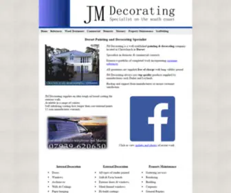 Decoratingdorset.co.uk(Dorset Painting and Decorating Specialist) Screenshot