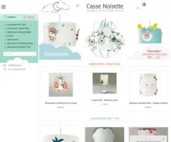 Decoration-Enfants.com(Luminaires chambre bébé) Screenshot