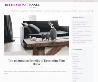 Decorationchannel.com(Decoration Channel) Screenshot