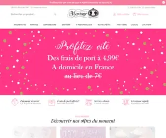 Decorationsdemariage.fr(Décoration de mariage) Screenshot