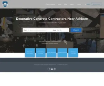 Decorativeconcretekingdom.com(The Decorative Concrete Kingdom) Screenshot
