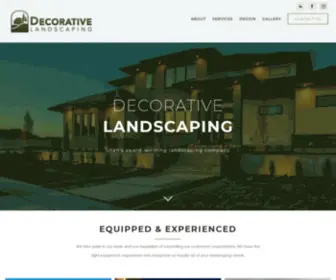 Decorativeinc.com(Decorative Landscape) Screenshot