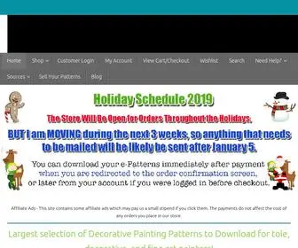 Decorativepaintingstore.com(Decorative Painting Store) Screenshot