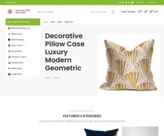 Decorativepillows.site(Decorative Pillows) Screenshot