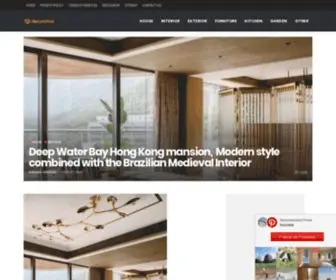 Decoratoo.com(The Daily Inspiration to Design Your Home) Screenshot