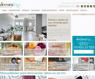 Decoratrix.com(Revista de decoración online) Screenshot