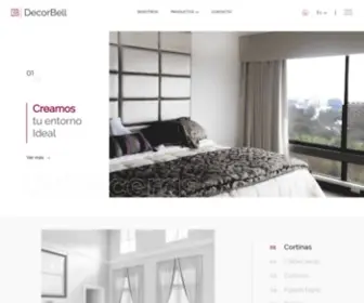 Decorbell.com(Cortinas) Screenshot