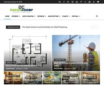 Decorchamp.com(Home Decoration Ideas) Screenshot