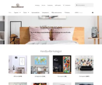 DecorDecor.se(Välkommen) Screenshot