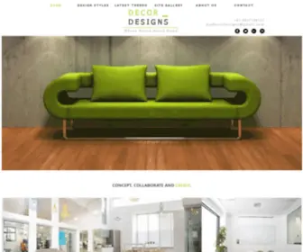 Decordesigns.co.in(Decor Designs) Screenshot