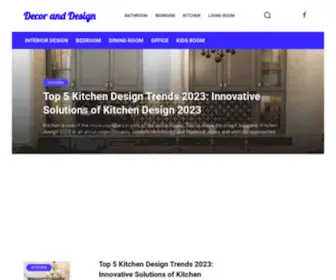 Decordesigntrends.com(Decor and Design) Screenshot