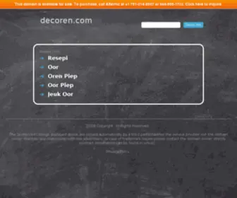 Decoren.com(北京装饰公司) Screenshot