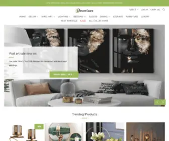 Decorfaure.com(Elevate Your Home with Stylish and Modern Home Decor) Screenshot